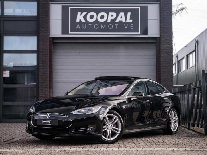 Tesla Model S 85 Base | Free Supercharging | Pano | Tech Pac, Auto's, Tesla, Bedrijf, Te koop, Model S, ABS, Achteruitrijcamera