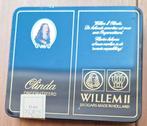 Sigarendoos Willem ll metaal, Ophalen of Verzenden, Gebruikt, Tabaksdoos of Verpakking