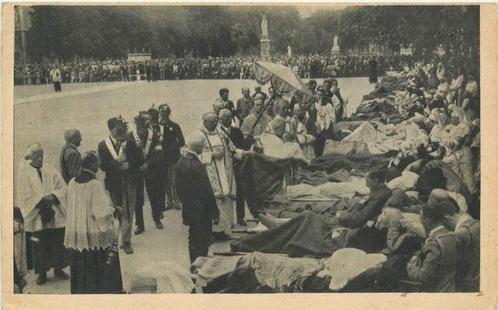 (381-389-003) Lourdes La Benediction des Malades, Verzamelen, Ansichtkaarten | Buitenland, Frankrijk, Verzenden