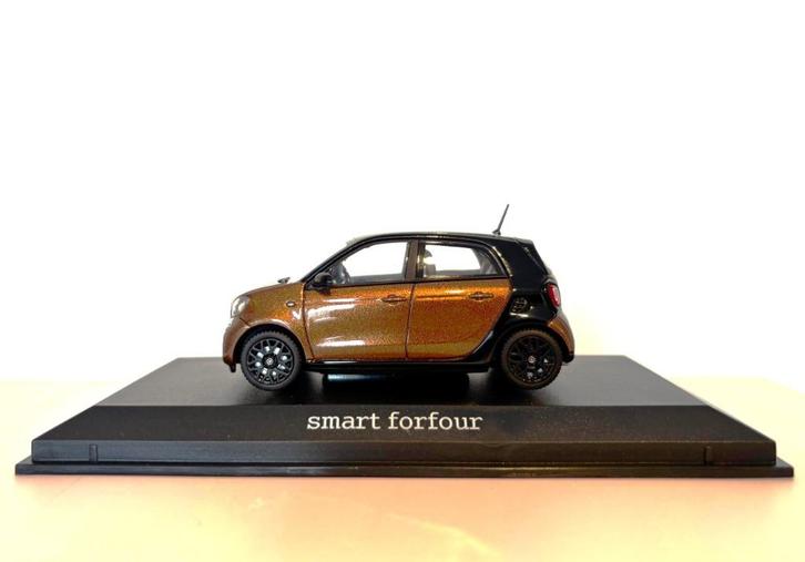 Norev Smart Forfour 2014 1:43, Hobby en Vrije tijd, Modelauto's | 1:43, Nieuw, Auto, Norev, Ophalen of Verzenden