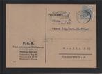 Kaart Duitsland 1948, Stempel Olifant, Verzenden, Gestempeld, Dier of Natuur