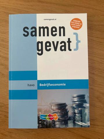 Samengevat Bedrijfseconomie HAVO beschikbaar voor biedingen