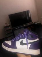 Air jordan 1 High Court Purple White, Ophalen, Zo goed als nieuw, Schoenen