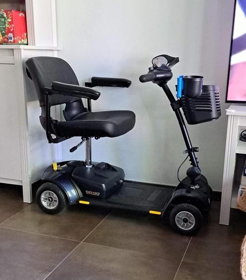 Scootmobiel - GoGo Elite Traveller 4-wiel, Diversen, Brommobielen en Scootmobielen, Zo goed als nieuw, Pride, 15 km of minder
