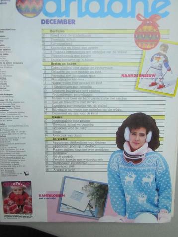 Ariadne Maandblad voor Handwerken december 1986 beschikbaar voor biedingen