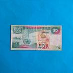 5 dollar Singapore #029, Postzegels en Munten, Bankbiljetten | Azië, Los biljet, Zuidoost-Azië, Verzenden