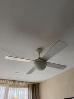 Plafondlamp met Ventilator, Ophalen, Zo goed als nieuw, Metaal