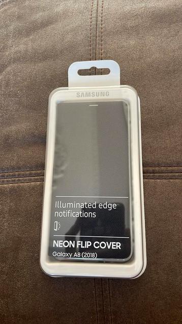 Samsung Galaxy A8 (2018) Neon Flip Cover - Nieuw beschikbaar voor biedingen