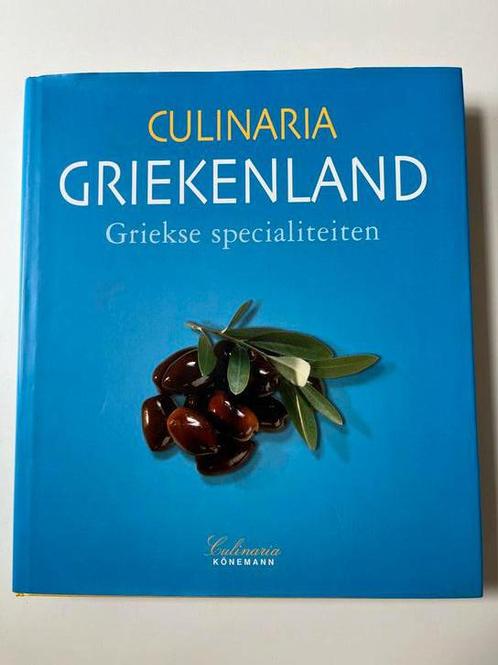 Culinaria Griekenland Kookboek, Boeken, Kookboeken, Gelezen, Voorgerechten en Soepen, Hoofdgerechten, Tapas, Hapjes en Dim Sum