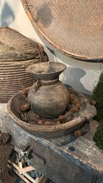 Oude houten schaal uit india, Antiek en Kunst, Ophalen of Verzenden