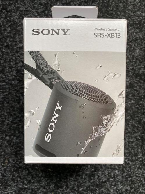 Sony SRS-XB13 Draadloze Bluetooth Speaker Zwart, Audio, Tv en Foto, Luidsprekers, Nieuw, Minder dan 60 watt, Sony, Ophalen of Verzenden