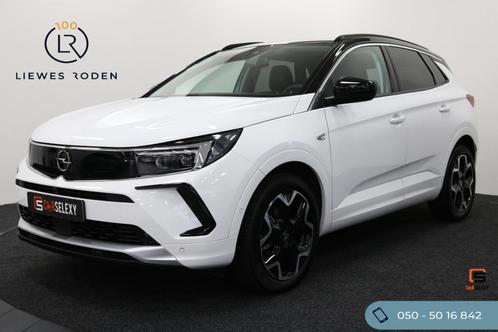 Opel Grandland 1.2 Turbo Ultimate (Automaat), Auto's, Opel, Bedrijf, Grandland, ABS, Achteruitrijcamera, Adaptieve lichten, Airbags