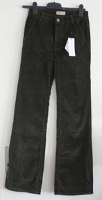 nieuwe donkergroee flored wijde ribbroek maat 34, Kleding | Dames, Spijkerbroeken en Jeans, Ophalen of Verzenden, Nieuw, Overige kleuren