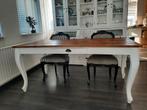 Riviera de Maison (look)tafel en 5 stoelen, Huis en Inrichting, Tafels | Eettafels, Zo goed als nieuw, Vijf personen of meer, 150 tot 200 cm