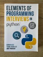 Elements of Programming Interviews Python, Ophalen of Verzenden, Zo goed als nieuw, Programmeertaal of Theorie