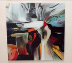 Abstract Glaskunst 100x100 cm, Ophalen