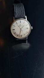 Vintage Jaeger-LeCoultre Herenhorloge Jaren 60, Sieraden, Tassen en Uiterlijk, Horloges | Antiek, Overige merken, Staal, Met bandje