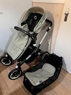 Bugaboo Buffalo kinderwagen groen met veel accesoires, Gebruikt, Bugaboo, Verstelbare duwstang, Ophalen