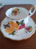 Antieke Rosina Fine Bone China Kop en Schotel, Antiek en Kunst, Ophalen