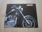 Honda VT 700 C Shadow brochure folder 1987, Ophalen of Verzenden, Honda