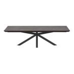 Belvio salontafel dark oak | Pronto Wonen, Huis en Inrichting, Tafels | Salontafels, Ophalen, 100 tot 150 cm, Nieuw, 50 tot 100 cm