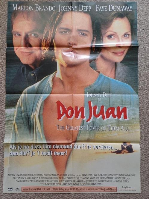 DON   JUAN   DE   MARCO      filmposter., Verzamelen, Posters, Zo goed als nieuw, Film en Tv, A1 t/m A3, Rechthoekig Staand, Verzenden