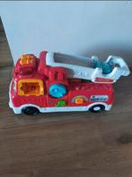 Vtech V-tech stapel en leer brandweerwagen, Ophalen of Verzenden, Zo goed als nieuw