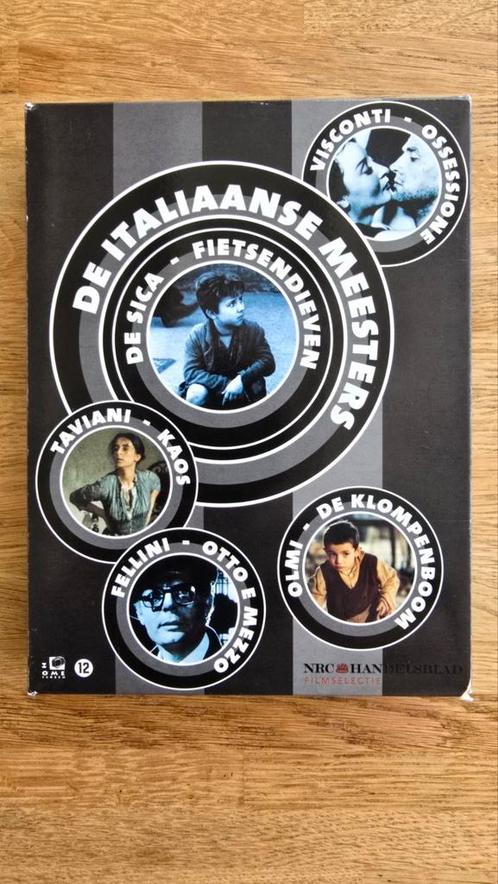 De Italiaanse Meesters NRC Handelsblad  5-DVD box, Cd's en Dvd's, Dvd's | Filmhuis, Zo goed als nieuw, Overige gebieden, Alle leeftijden