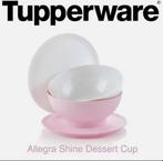 Tupperware Allegra kommetjes 275ml 2 delig, Huis en Inrichting, Keuken | Tupperware, Ophalen of Verzenden, Nieuw, Wit, Bak of Kom