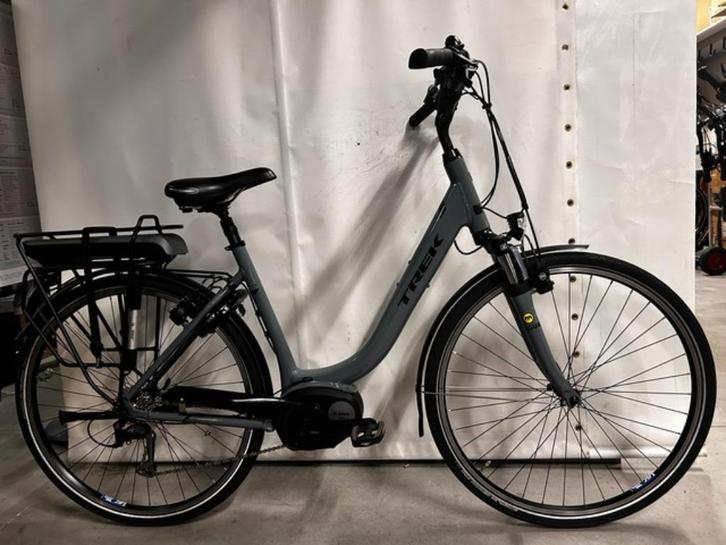 Trek TM400+ 8 versn. met Hydraulische velgremmen, Fietsen en Brommers, Elektrische fietsen, Gebruikt, Overige merken, 47 tot 51 cm