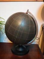 Antieke vintage schoolbord globe zeldzaam bakeliet, Huis en Inrichting, Woonaccessoires | Wereldbollen, Ophalen of Verzenden