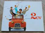1962 leuke Citroën 2CV eend folder NL, Ophalen of Verzenden, Zo goed als nieuw, Citroën