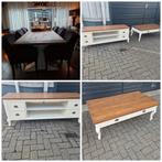 Stoer Landelijk Meubelset, Huis en Inrichting, Tafels | Eettafels, Ophalen, Gebruikt, Vijf personen of meer, Rechthoekig