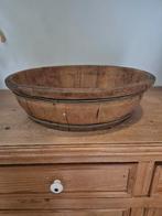 Oude houten olijfbak, Ophalen of Verzenden