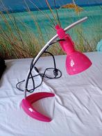 Roze Bureaulamp, Huis en Inrichting, Lampen | Tafellampen, Gebruikt, Ophalen of Verzenden, Modern, Minder dan 50 cm
