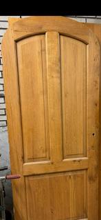 Te koop Eiken toog binnendeur, Doe-het-zelf en Verbouw, Deuren en Horren, Ophalen, Gebruikt, Binnendeur, 200 tot 215 cm