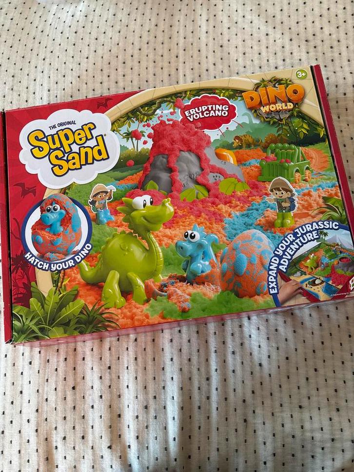 Kinetisch Zand Dino Landschap, Kinderen en Baby's, Speelgoed | Overig, Nieuw, Jongen of Meisje, Ophalen