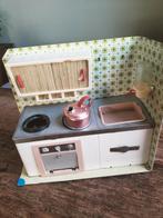 Vintage blikken speel keuken, Ophalen of Verzenden, Gebruikt