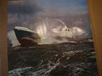 Poster Zeemanspots een boot van de KNRM, Ophalen, Nieuw, A1 t/m A3, Overige onderwerpen