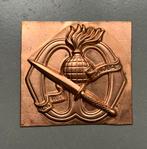 Halffabrikaat baretembleem KCT, Verzamelen, Verzenden, Landmacht, Nederland, Embleem of Badge