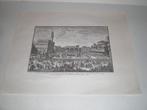 Gravure reproductie klassiek Palazzo Vecchio, Ophalen of Verzenden