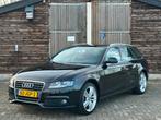 Audi A4 1.8Tfsi Avant Aut/pano/crui 2009 Zwart (Ketting vv), 1490 kg, 4 cilinders, A4, Zwart