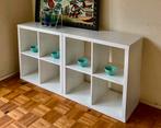 Kallax kast, 2 stuks, wit, Ophalen, Gebruikt, 50 tot 100 cm, Minder dan 100 cm