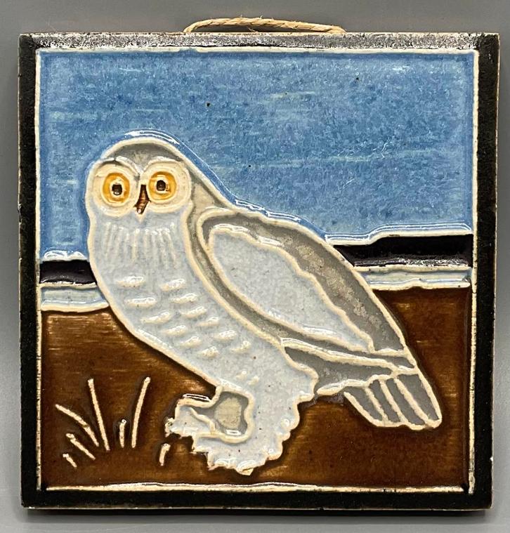 Westraven Utrecht Tegel - Uil, Antiek en Kunst, Antiek | Wandborden en Tegels, Ophalen of Verzenden