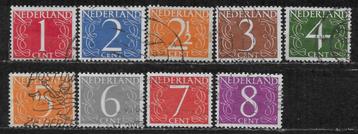 1946-1957, Cijfers, serie [460-468] (K1206) beschikbaar voor biedingen