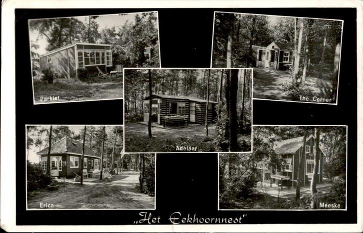 Soest Vakantiepark het Eekhoornnest 5 afb., Verzamelen, Ansichtkaarten | Nederland, Gelopen, Utrecht, Ophalen of Verzenden