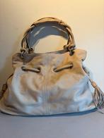 Maxima Milano beige leather handbag, Ophalen of Verzenden, Zo goed als nieuw, Beige, Handtas