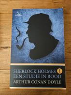 Sherlock Holmes, Boek 1, Een studie in rood, Arthur C Doyle, Ophalen of Verzenden, Gelezen, Arthur Conan Doyle