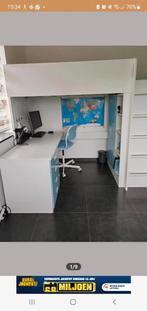 IKEA Stuva/Småstad Hoogslaper met Bureau, Ophalen, Zo goed als nieuw, Hoogslaper
