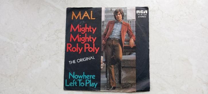 MAL  /  mighty mighty roly poly  1972, Cd's en Dvd's, Vinyl Singles, Gebruikt, Single, Pop, Ophalen of Verzenden
